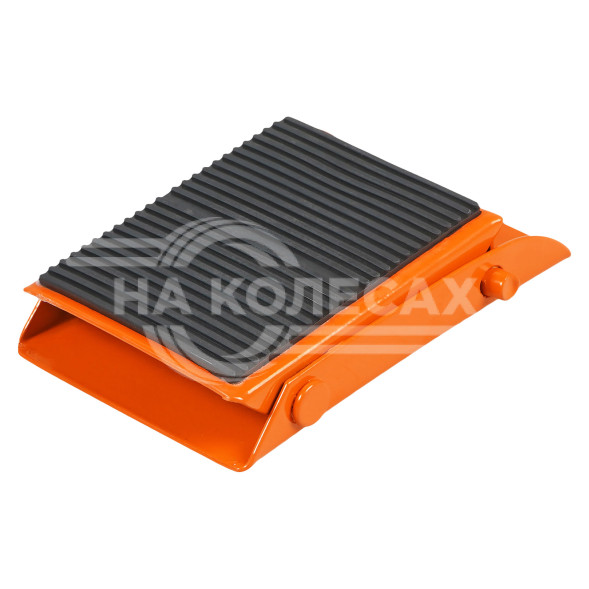 Упор (башмак) противооткатный складной, сталь, обрезин.