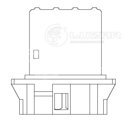 Резистор электровентилятора отопителя для автомобилей Nissan X-Trail (T30) (01-)/Almera (N16) (00-) (manual A/C)