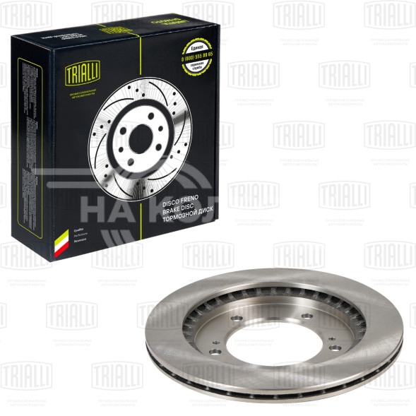 Диск тормозной передний для автомобилей Suzuki Grand Vitara (98-) d=287