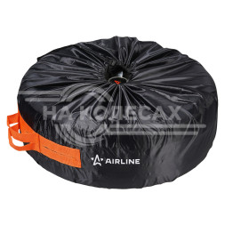 Чехлы для колес, размер R 18-22&quot; комплект 4 шт., цвет черный/оранжевый