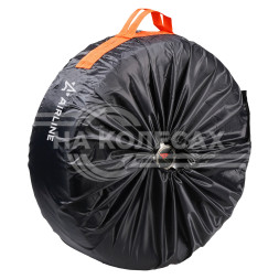 Чехлы для колес, размер R 18-22&quot; комплект 4 шт., цвет черный/оранжевый