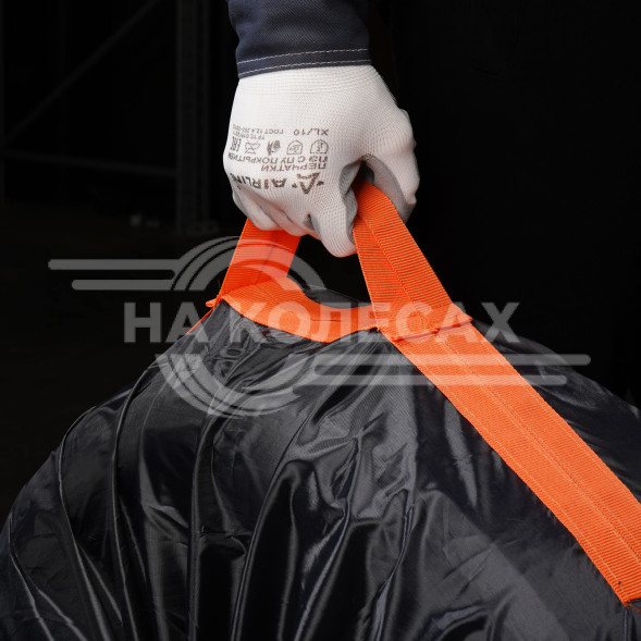 Чехлы для колес, размер R 18-22&quot; комплект 4 шт., цвет черный/оранжевый