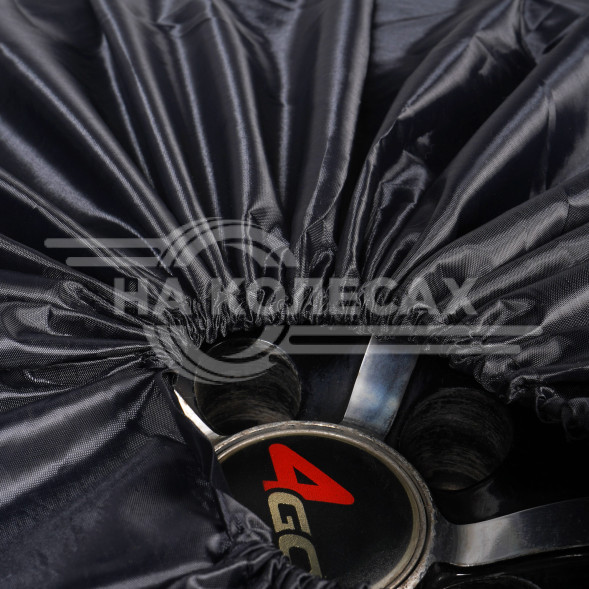 Чехлы для колес, размер R 18-22&quot; комплект 4 шт., цвет черный/оранжевый