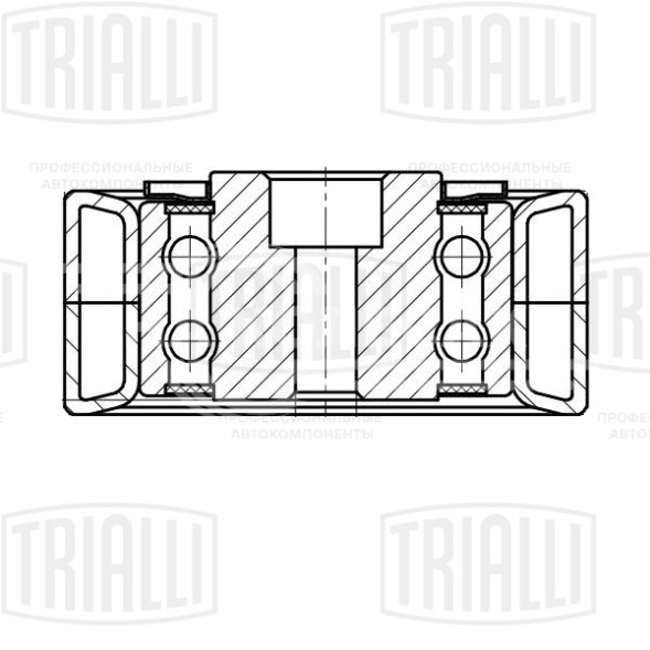 Ролик приводного ремня для автомобилей VW Crafter (16-)/Audi A6 C6 (04-) 2.0TDi (опорный) h30