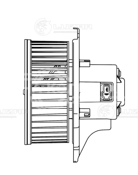 Электровентилятор отопителя для автомобилей KIA Sorento I (02-)