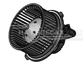 Электровентилятор отопителя для автомобилей Great Wall Hover H5 (05-)/H3 (10-)