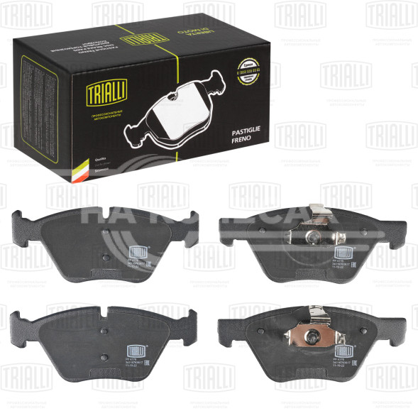 Колодки тормозные для автомобилей BMW 5 (E60) (03-) дисковые передние