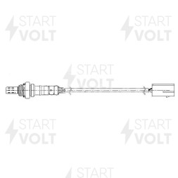 Датчик кислорода для автомобиля Hyundai Santa FE (06-)/KIA Sorento (09-) 2.4i до катализатора