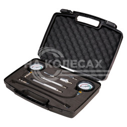 Компрессометр для бензиновых и дизельных двигателей PRO, набор 11пр., пласт кейс