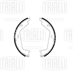 Колодки тормозные для автомобилей Volvo XC90 (02-) барабанные стояночного тормоза 178x25