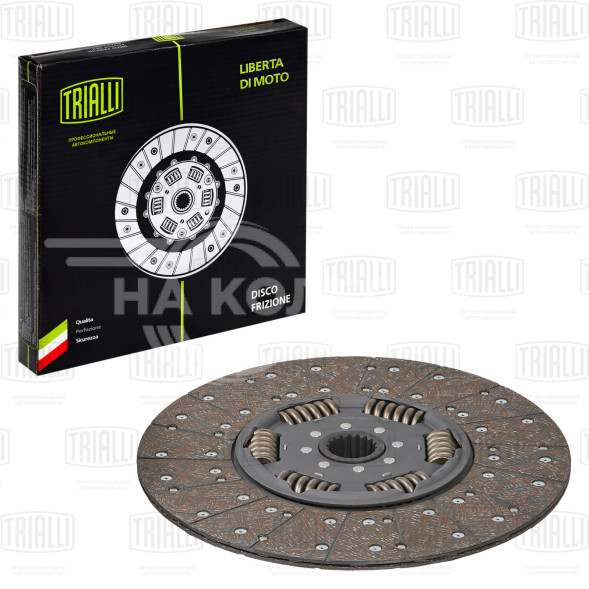 Диск сцепления ведомый для автомобилей Mercedes Actros (96-)/(03-) [OM541] 430мм