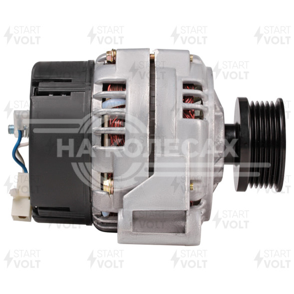 Генератор для автомобилей КАМАЗ/МАЗ с дв. 740 Евро-2/ЯМЗ-658 (6 ручьев) 80A