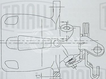 Суппорт тормозной для автомобилей VW Golf VI (08-)/Audi A3 (03-) задний левый d=38мм