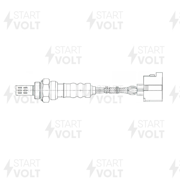 Датчик кислорода для автомобилей Mercedes-Benz E W212 (09-)/C W204 (07-) 3.5i после катализатора