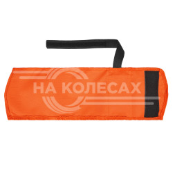 Чехол-фиксатор для огнетушителя (ОП-1-ОП-5), автомобильный, полиэстер, черн./оранж.