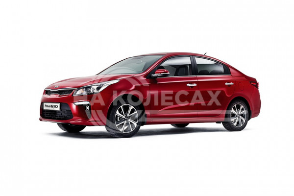 Передние арки Kia Rio 4 (FB)