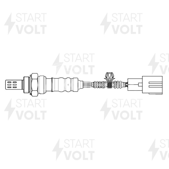Датчик кислорода для автомобилей Toyota Avensis (03-) 2.0i/2.4i после катализатора