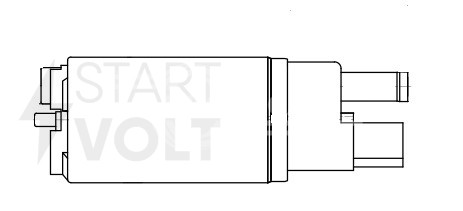 Мотор бензонасоса для автомобилей Opel Vectra B (95-)/Astra G (98-)/Zafia A (00-) 1.6i/1.8i