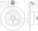 Диск тормозной задний для автомобилей Renault Laguna (01-) d=274