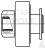 Привод стартера (бендикс) для автомобилей Renault Duster (10-) 1.5dCi (тип Valeo)