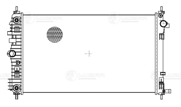 Радиатор охлаждения для автомобилей Insignia (08-) 2.0T AT