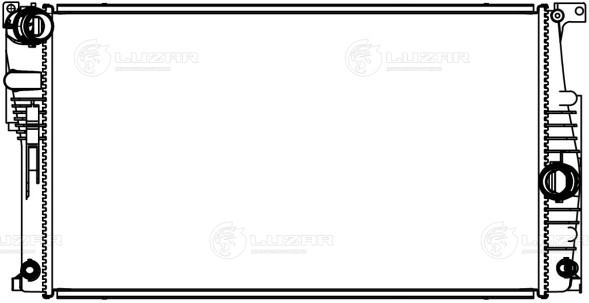 Радиатор охлаждения для автомобилей BMW 3 (F30) (11-) 1.5i/2.0i/3.0i