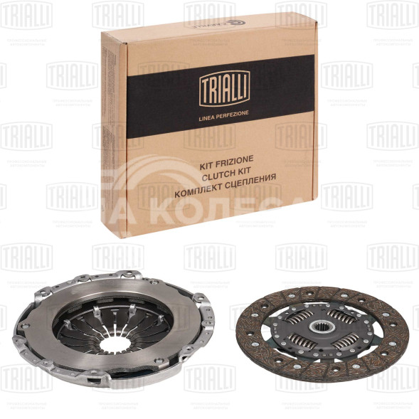 Комплект сцепления без муфты для автомобилей Ford Focus I (98-) 1.6i/1.8i/ Focus II (05-) 1.4i/1.6i/ Mondeo IV (07-) 1.6i