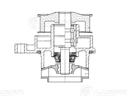 Насос водяной для автомобилей VW Golf III (91-) 1.4i/1.6i (шкив 27зуб.)