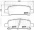 Колодки тормозные для автомобилей Subaru Forester (97-) / Legacy (98-) / Outback (98-) дисковые задние