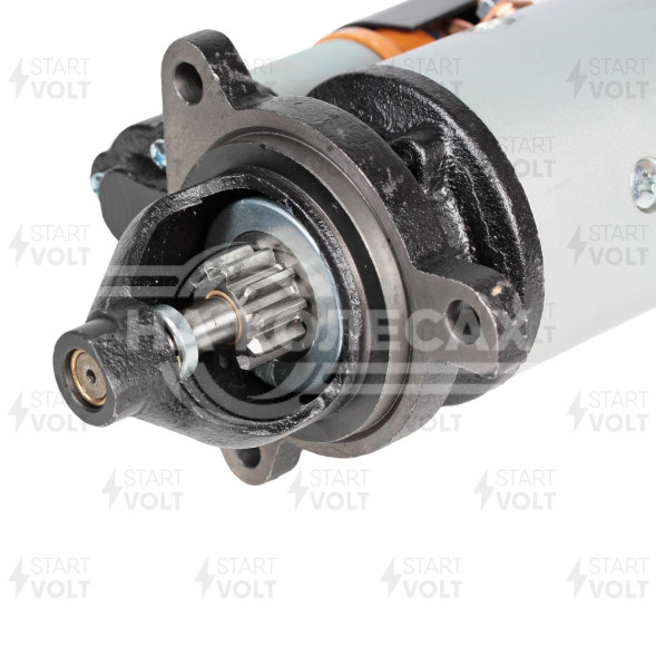 Стартер для спецтехники МТЗ-1221/ЗИЛ с дв. ММЗ Д-243/245/260 ЕВРО-2 (укороченный) 24В 5,2кВт