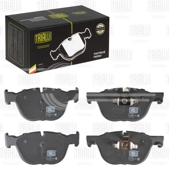 Колодки тормозные для автомобилей BMW X5 (E70) (07-) / X5 (F15) (13-) / X6 (E71/F16) (08-) дисковые передние