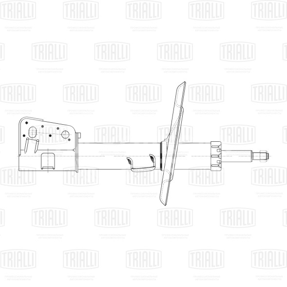 Амортизатор (стойка) передний левый/правый для автомобиля Dodge Caravan (95-)/Chrysler Voyager (95-)