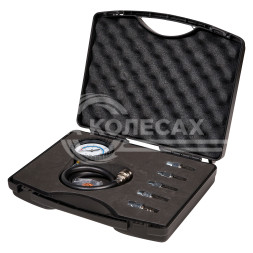 Тестер давления масла PRO, набор 11 пр., пласт. кейс