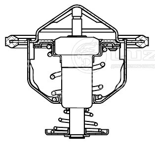 Термостат для автомобилей Сhery Amulet (03-)/Tiggo (06-)/Fora (06-) (87°С) (термоэлемент)