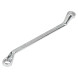 Ключ накидной с изгибом 14х15мм пласт. подвес