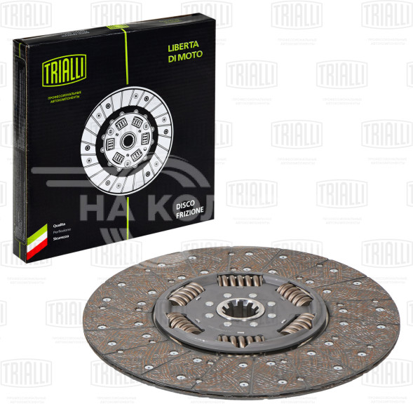 Диск сцепления ведомый для автомобилей DAF CF 75(01-)/ CF 85(06-)/ CF(13-); MAN TGA(00-)/ TGX/TGS(07-) (430мм)