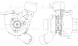 Турбокомпрессор для а/м Kia Sorento (06-) 2.5CRDi E-4 (BV43)