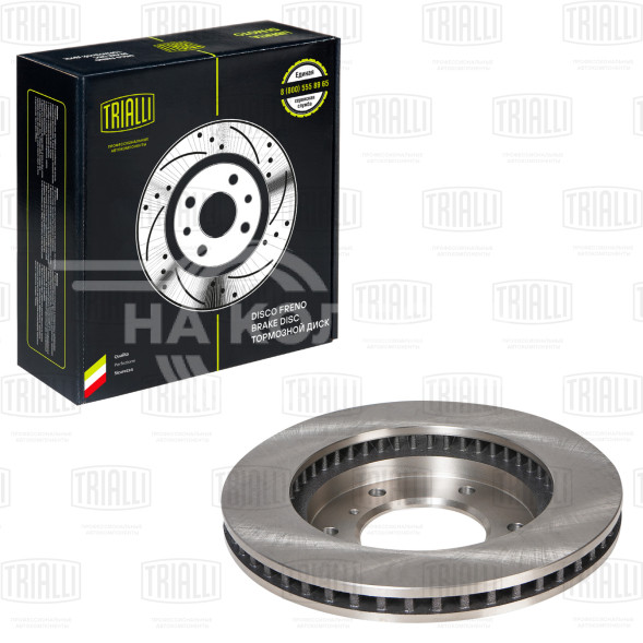 Диск тормозной для автомобилей Mitsubishi L200 (07-) / Pajero Sport II (08-) передний d=294