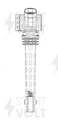 Катушка зажигания для автомобилей Fiat Linea (06-)/Bravo II (07-) 1.4T