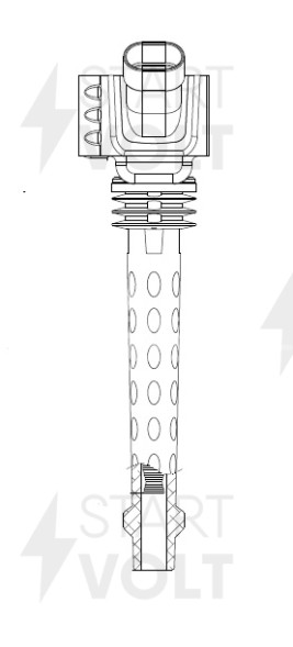 Катушка зажигания для автомобилей Fiat Linea (06-)/Bravo II (07-) 1.4T