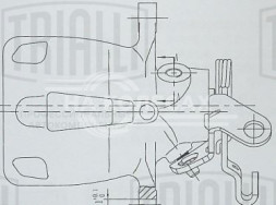 Суппорт тормозной для автомобилей VW Golf VI (08-)/Audi A3 (03-) задний правый d=38мм