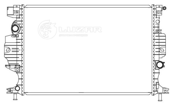 Радиатор охлаждения для автомобилей Mondeo (14-) 2.5i AT