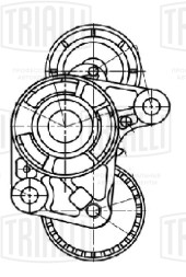 Ролик приводного ремня для автомобилей BMW X5 F15 (13-) 2.0d/3.0d [N47; N57] Dinamic Drive (с натяжным механизмом)