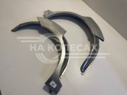 Ремонтные задние арки (наружная + внутренняя) Nissan Note 1
