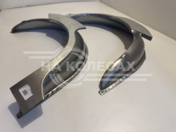 Ремонтные задние арки (наружная + внутренняя) Nissan Note 1
