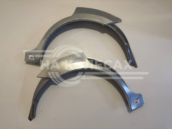 Ремонтные задние арки (наружная + внутренняя) Nissan Note 1