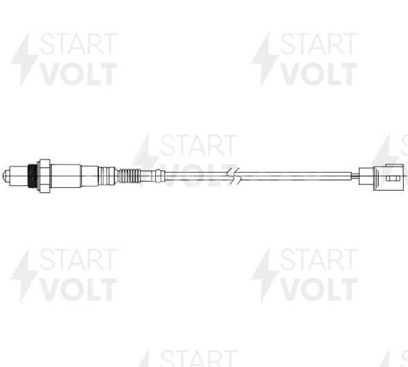 Датчик кислорода для автомобилей Toyota Corolla (00-)/Auris (06-) 1.4i до катализатора