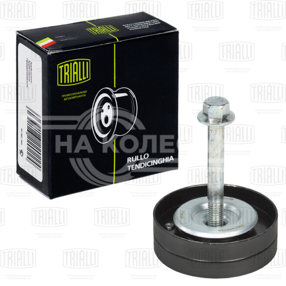 Ролик приводного ремня для автомобилей Skoda Fabia (07-)/Yeti (09-) 1.2HTP [EA111] (опорный) (CM 5176)