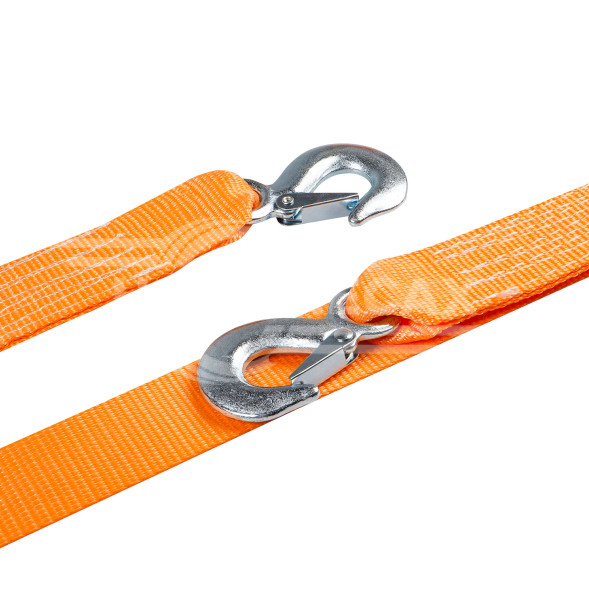 Трос VIP буксировочный лента 5 т, 5 м, 2 крюка, с мешочком