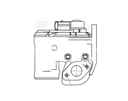Клапан EGR (рециркуляции отработавших газов) для автомобилей VW Golf V (03-) 1.6i
